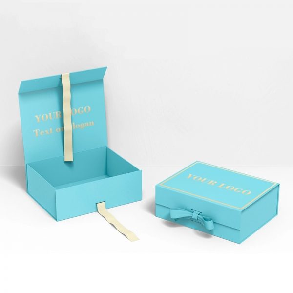 Coloured Gift Boxes with Lids - Image 2